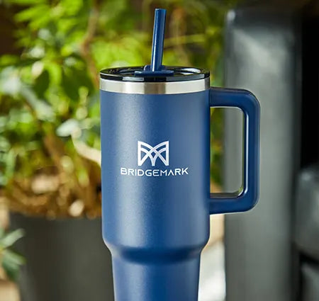 Pinnacle 40 oz Vacuum Insulated Eco-Friendly Travel Tumbler With Straw